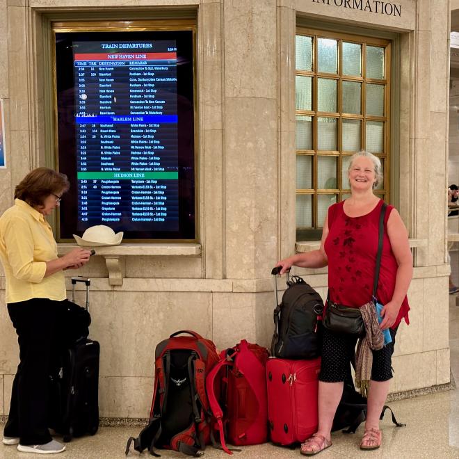 Karen in Grand Central Terminal